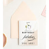 Cheers! Fabulous Champagne Birthday Card