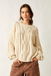 Free People Frankie Cable Sweater