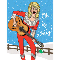 Have A Holly Dolly Christmas Card