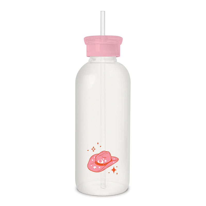 Howdy Partner Glass Water Bottle – Brightside Boutique