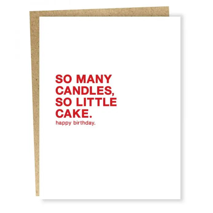 So Many Candles Birthday Card