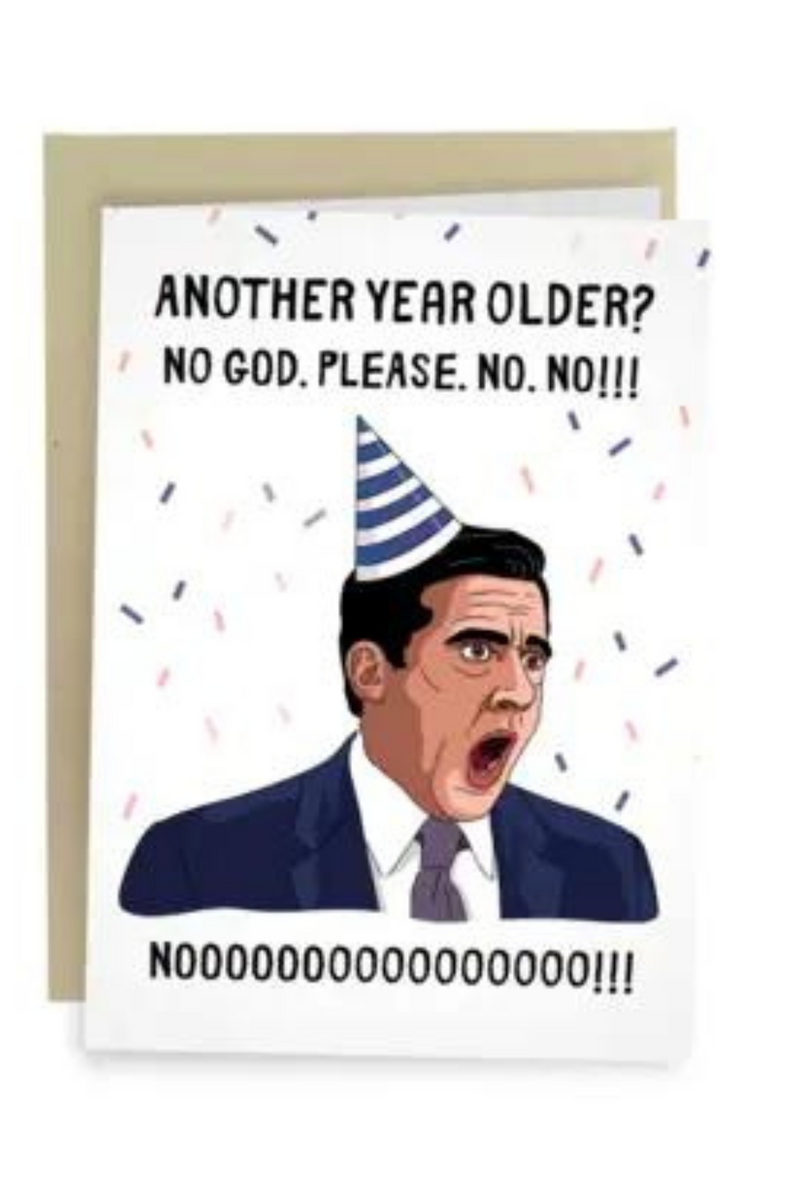 Michael Scott NOOOO Greeting Card