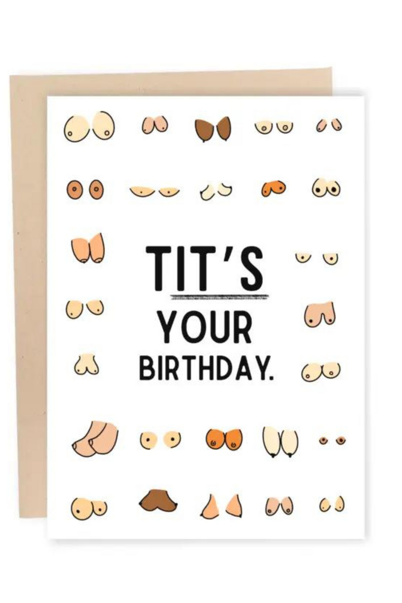 Tit's Your Birthday Card