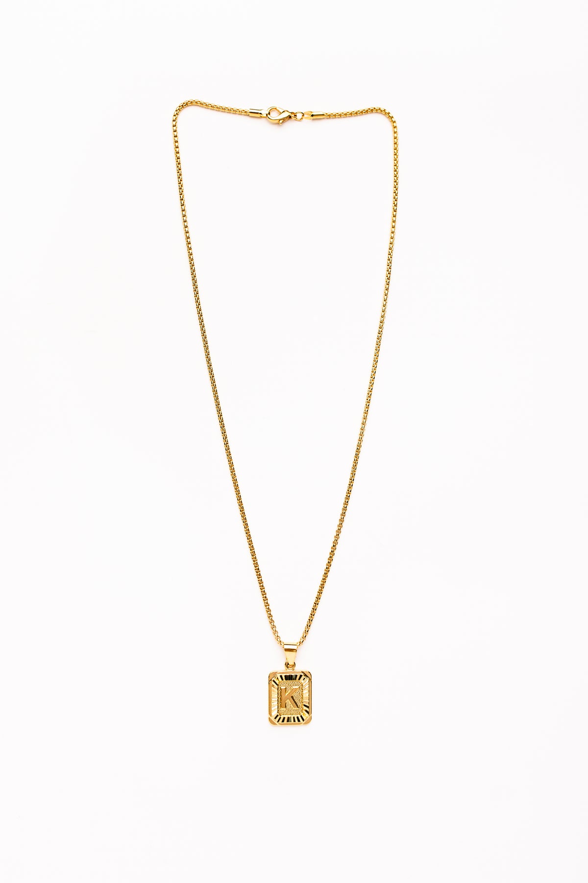 Catalina Initial Pendant Necklace