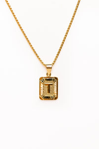 Catalina Initial Pendant Necklace