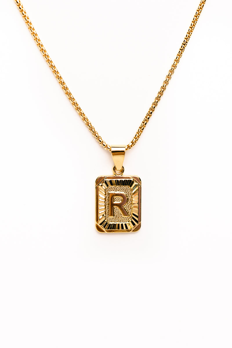 Catalina Initial Pendant Necklace