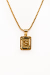 Catalina Initial Pendant Necklace