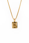 Catalina Initial Pendant Necklace