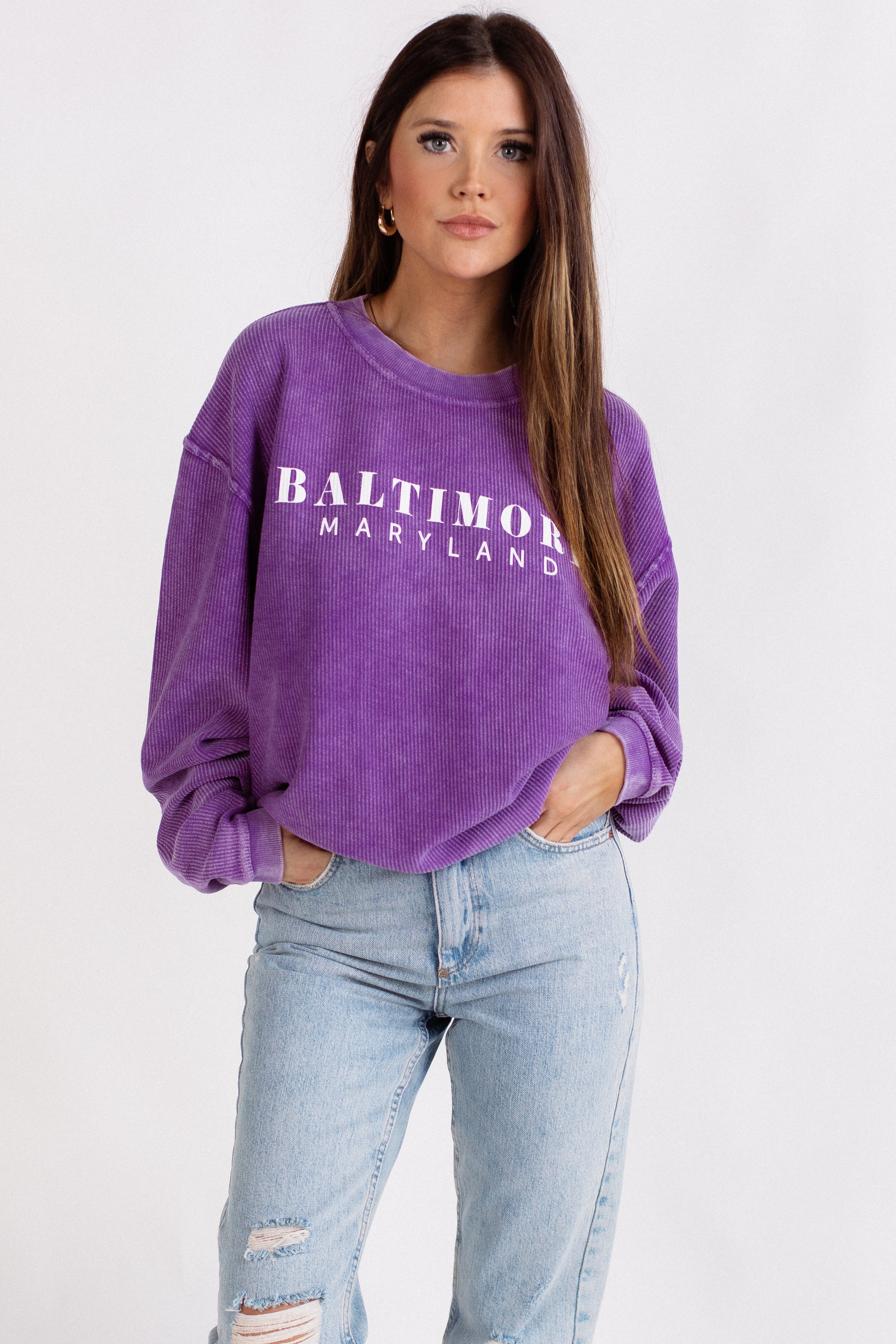 Est. In 1996 Baltimore Crewneck Sweatshirt By Brightside