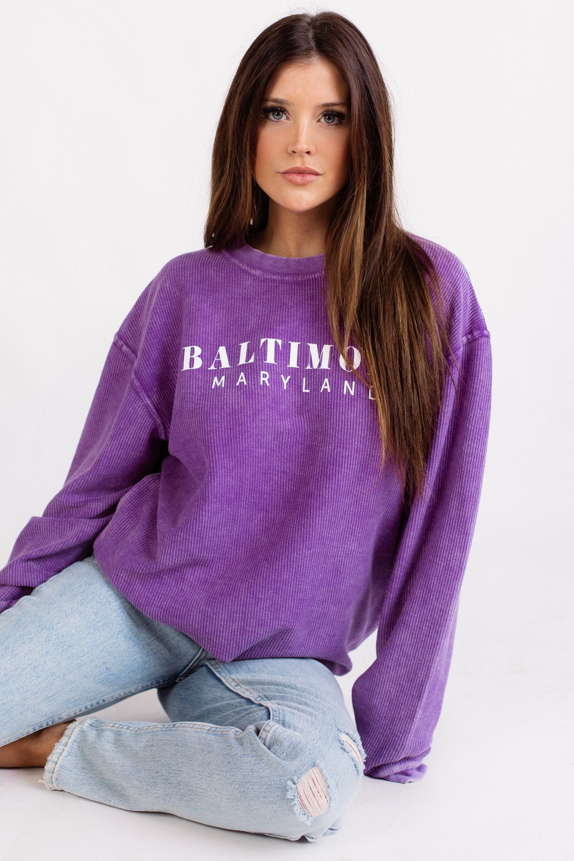 Est. In 1996 Baltimore Crewneck Sweatshirt By Brightside