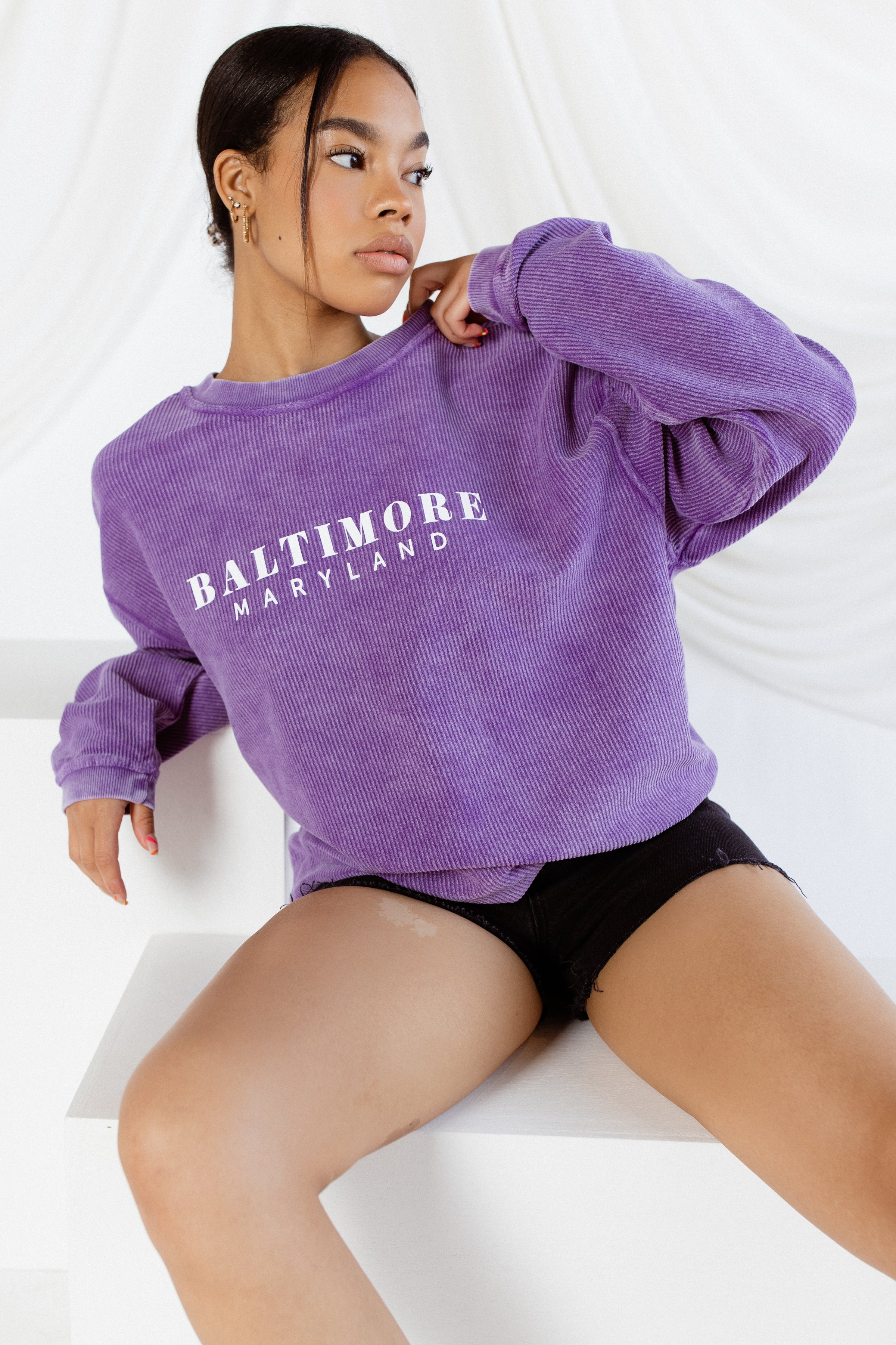 Est. In 1996 Baltimore Crewneck Sweatshirt By Brightside