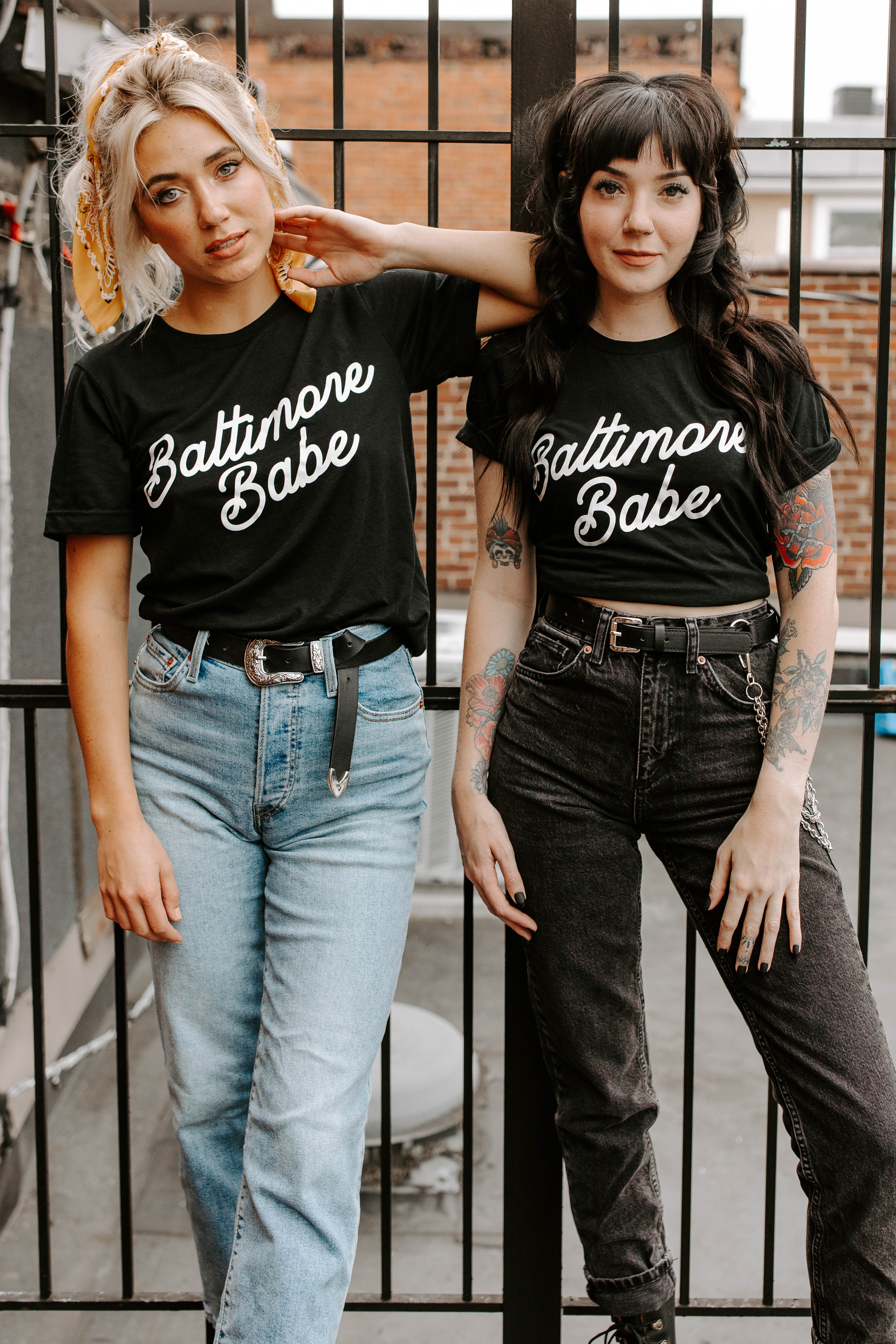 Brightside the Label Baltimore Babe Tee Brightside Boutique