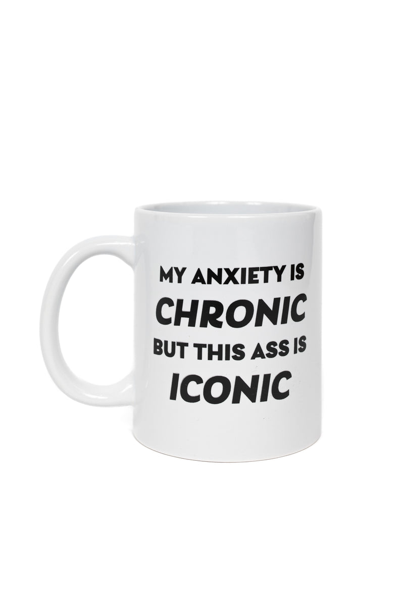 Brightside the Label Anxiety Is Chronic Mug