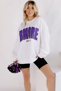 Bmore Varsity Crewneck Sweatshirt by Brightside