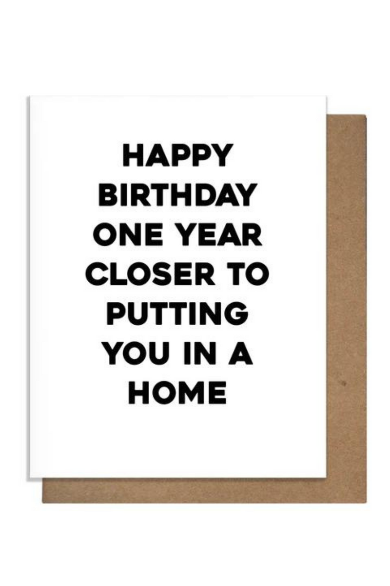 In A Home Birthday Card