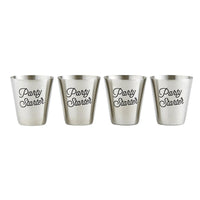 Party Starter Stainless Steel Shot Glass Set