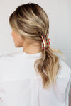 Kinsley Checkered Hair Clip